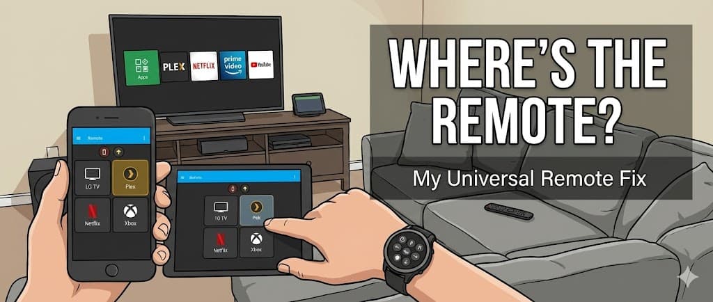 The "Where's the Remote?" Solution: Building a Universal Controller in Home Assistant
